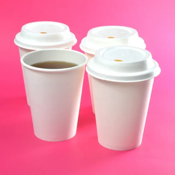 Vaso de Carton Blanco 9oz