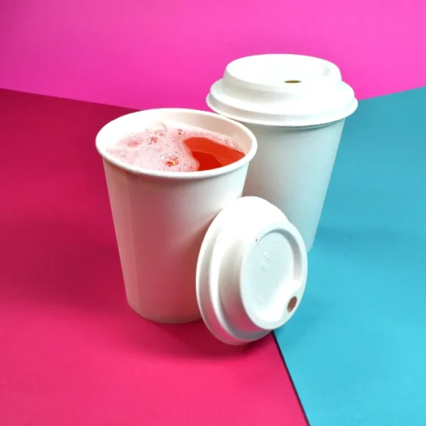 Vaso de Carton Pared Simple 12oz