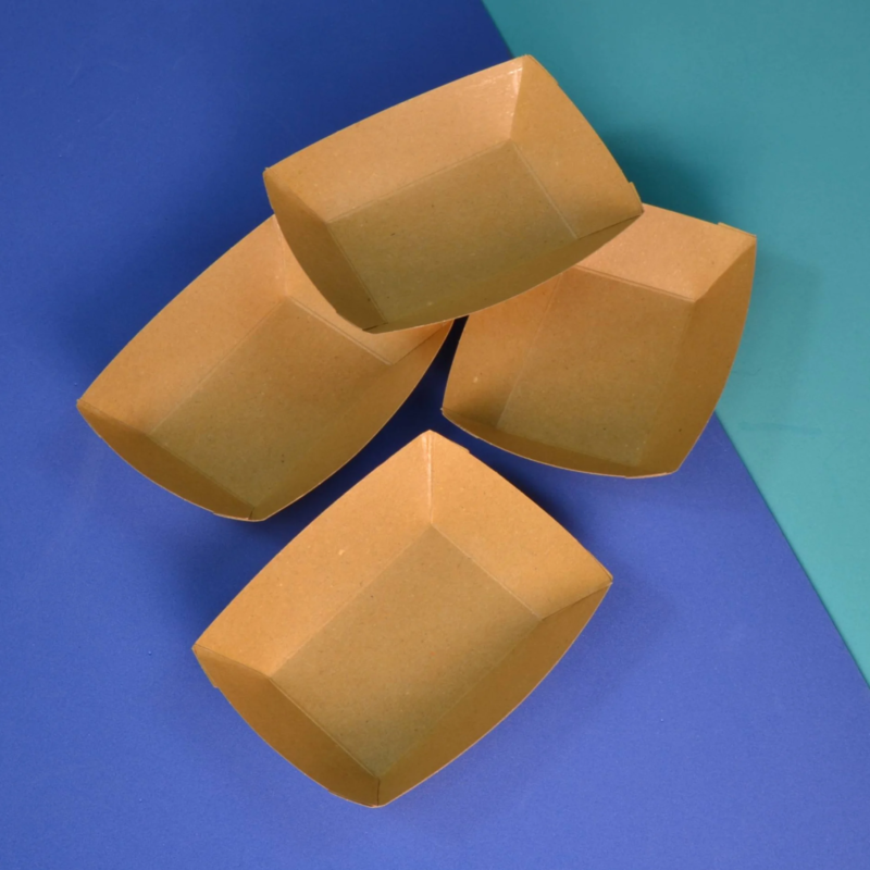 Bandeja kraft 1/2lb Carton Kraft